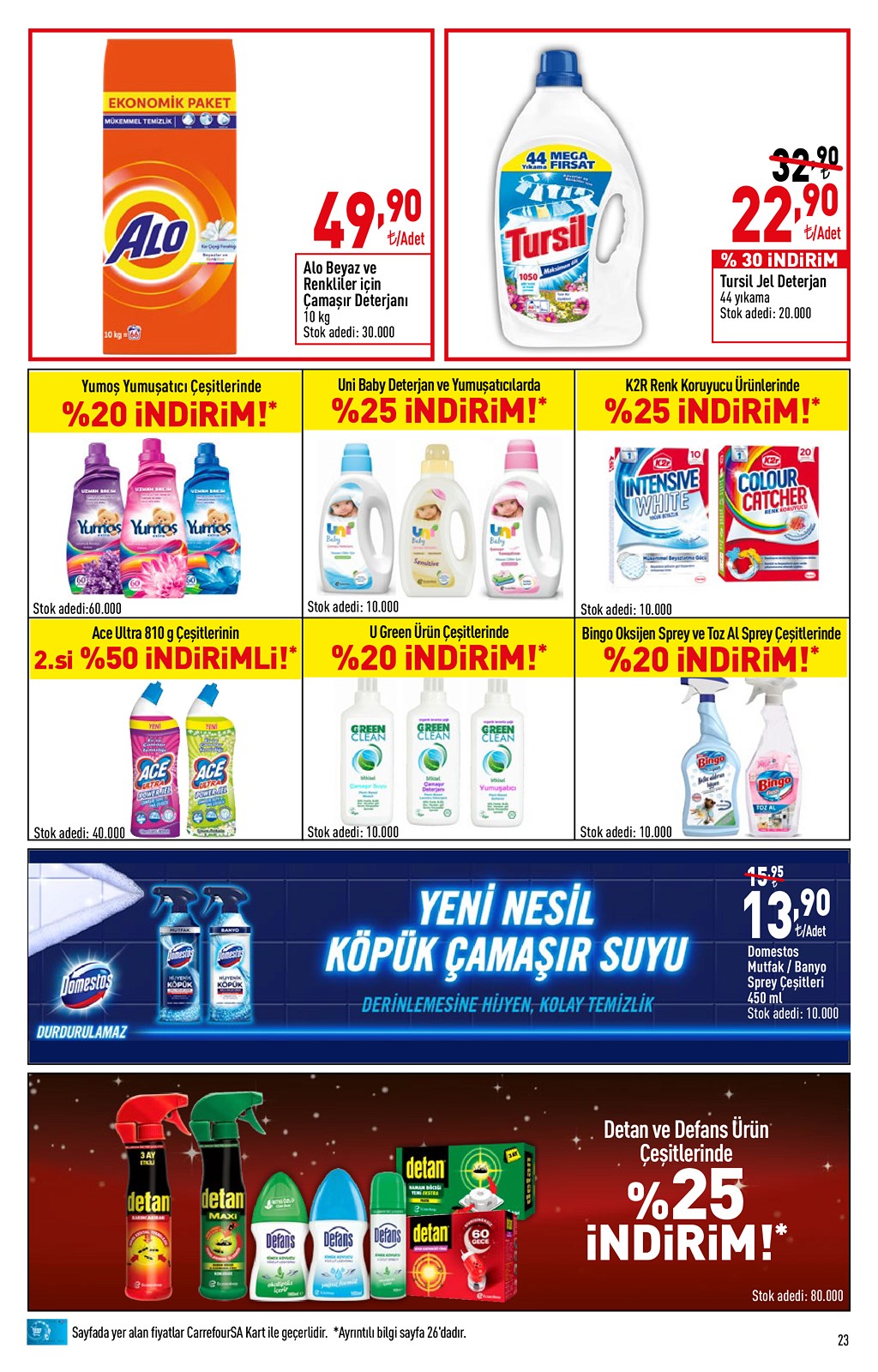 25.06.2020 CarrefourSA broşürü 23. sayfa