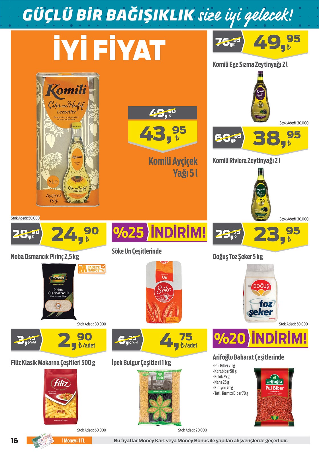 03.09.2020 Migros broşürü 16. sayfa