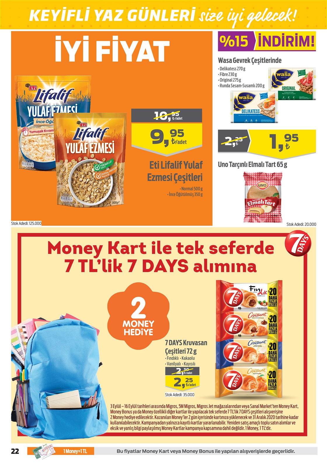 03.09.2020 Migros broşürü 22. sayfa