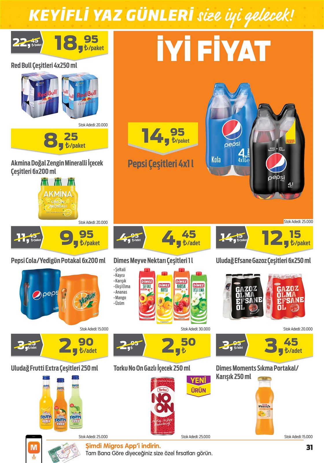 03.09.2020 Migros broşürü 31. sayfa
