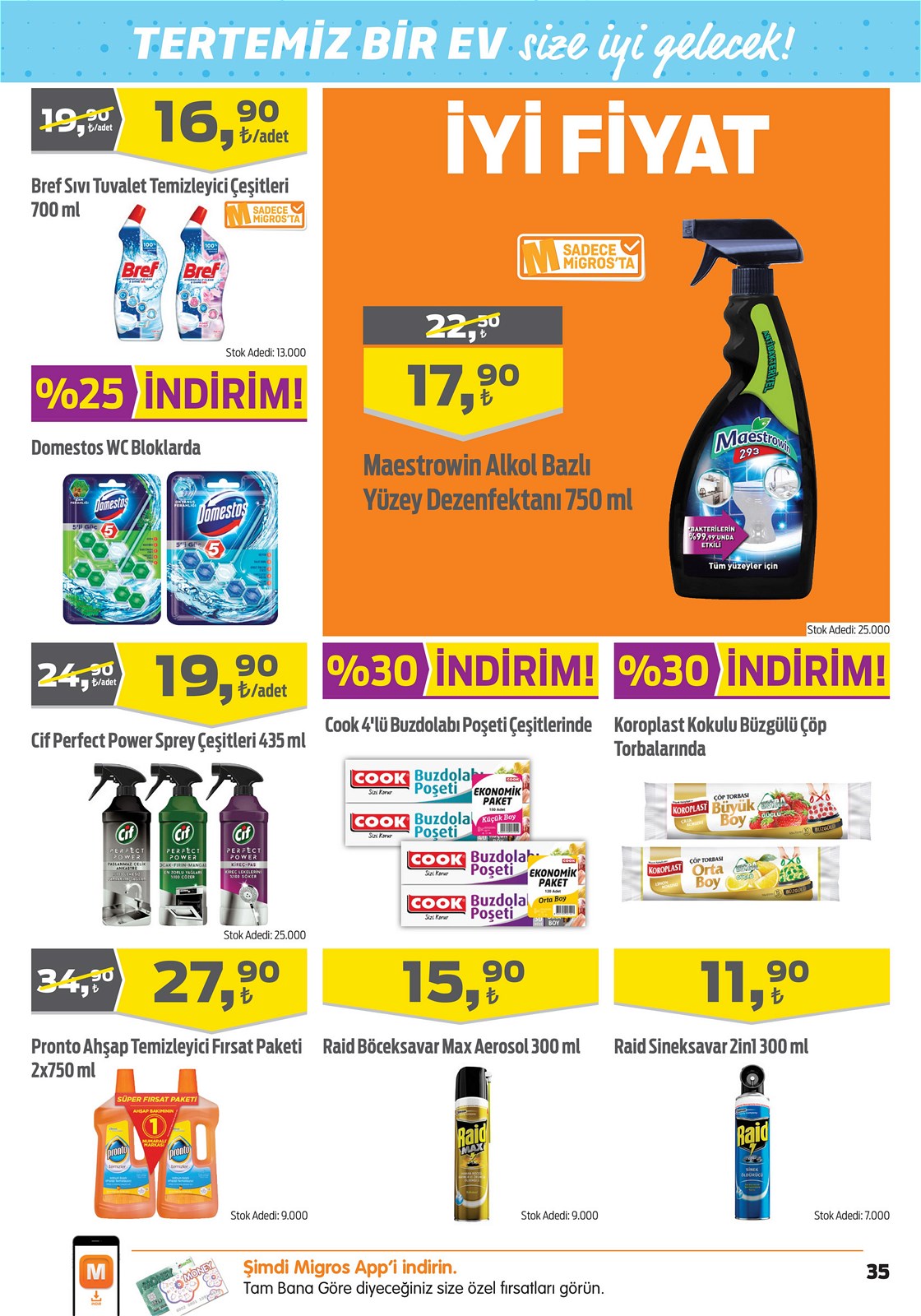 03.09.2020 Migros broşürü 35. sayfa