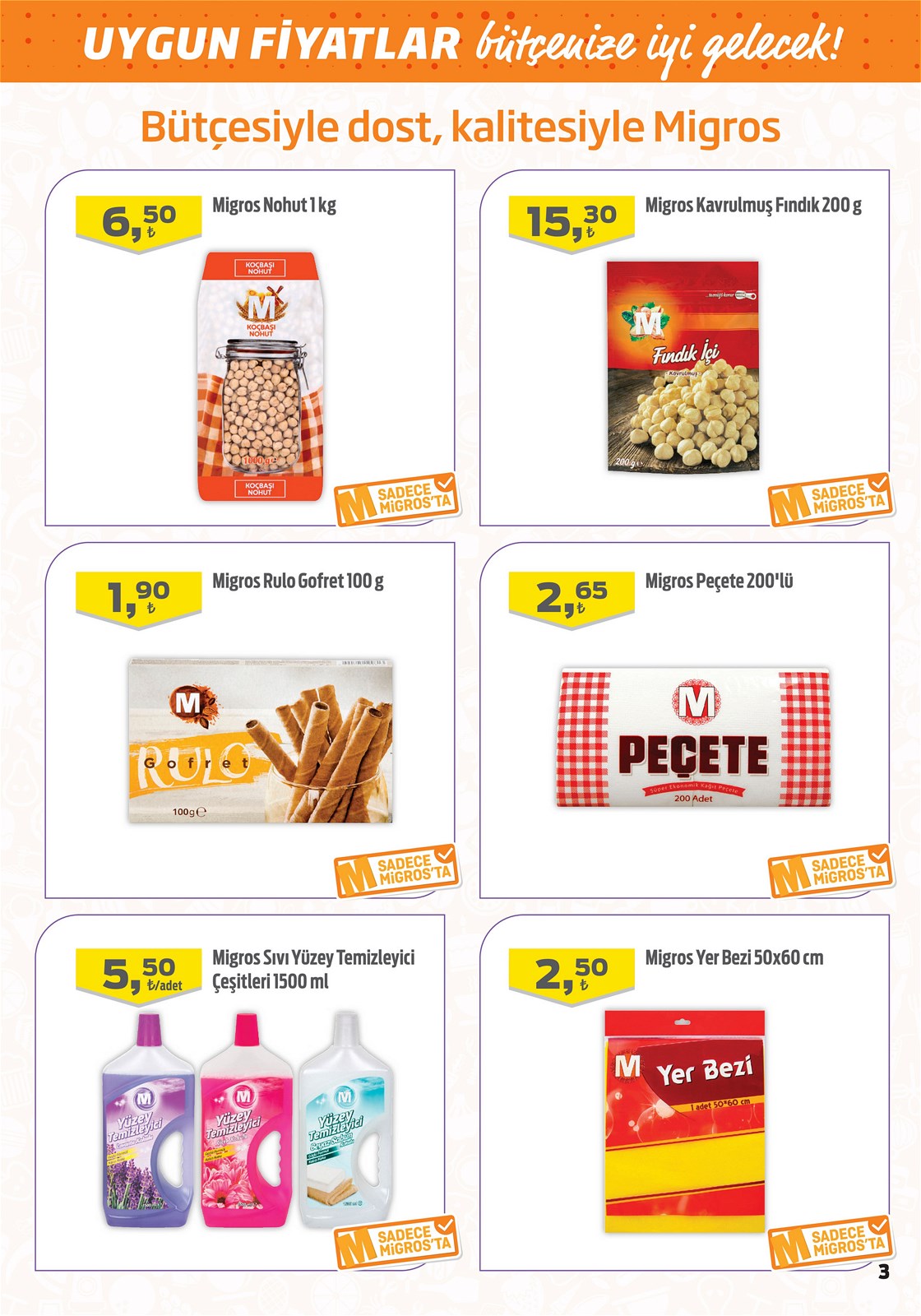 03.09.2020 Migros broşürü 3. sayfa