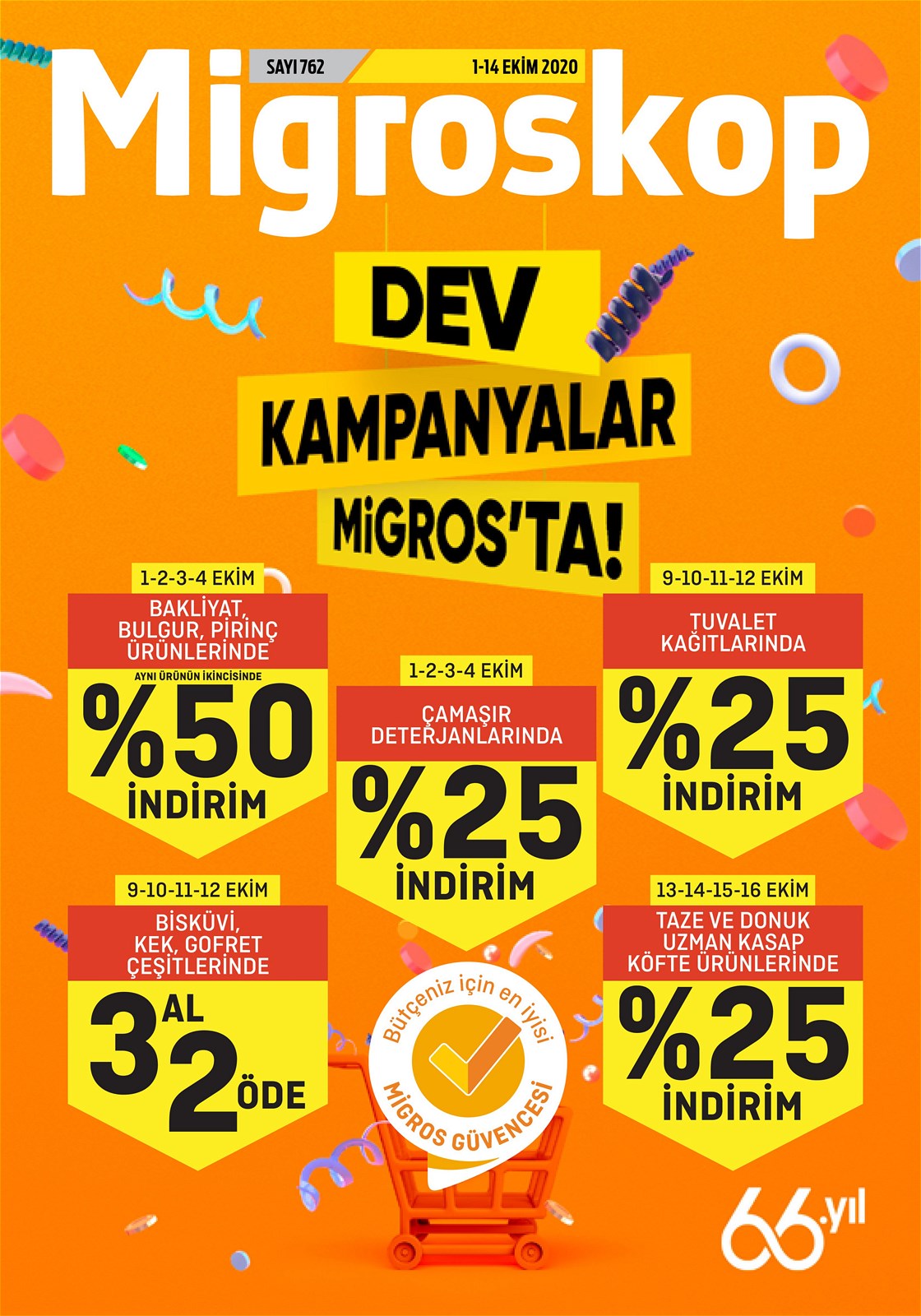 01.10.2020 Migros broşürü 1. sayfa