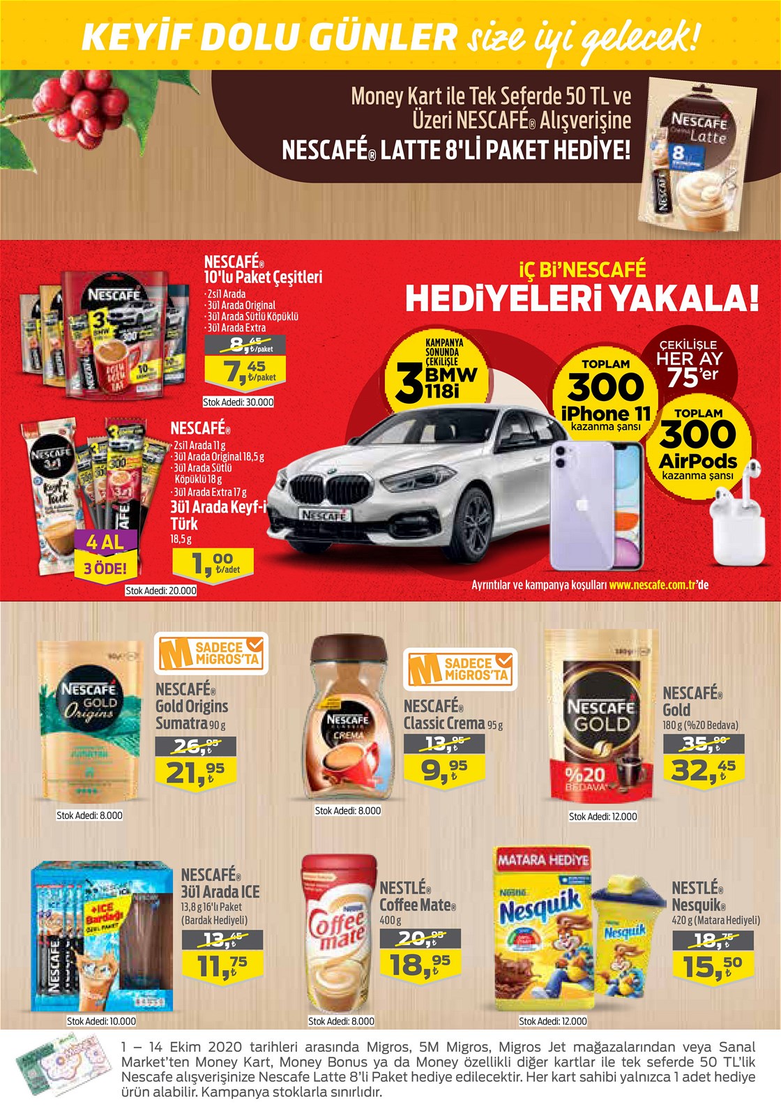 01.10.2020 Migros broşürü 39. sayfa