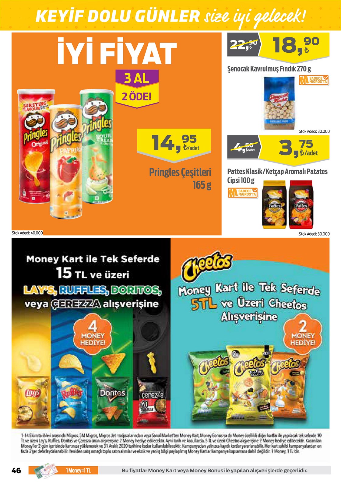 01.10.2020 Migros broşürü 46. sayfa