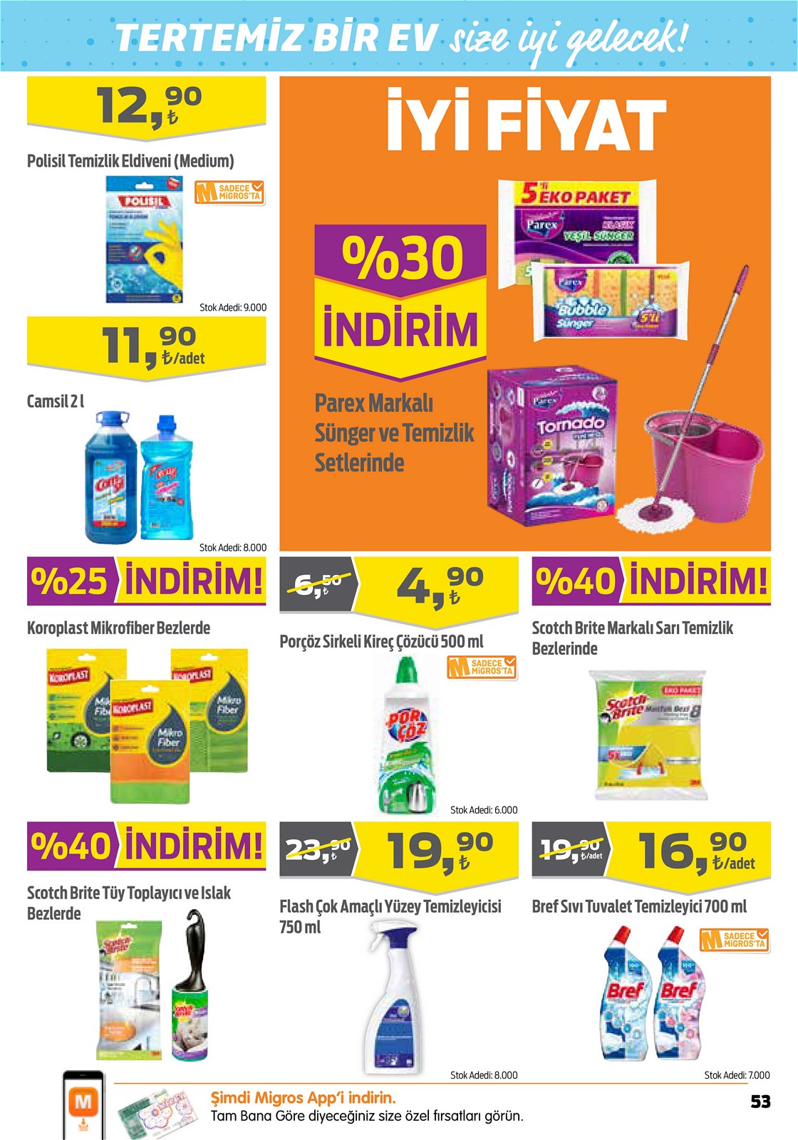 01.10.2020 Migros broşürü 53. sayfa