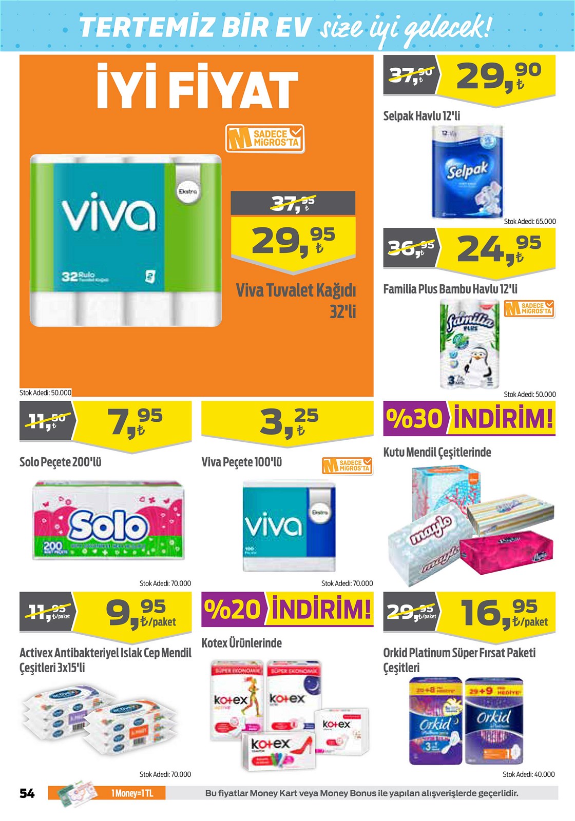 01.10.2020 Migros broşürü 54. sayfa