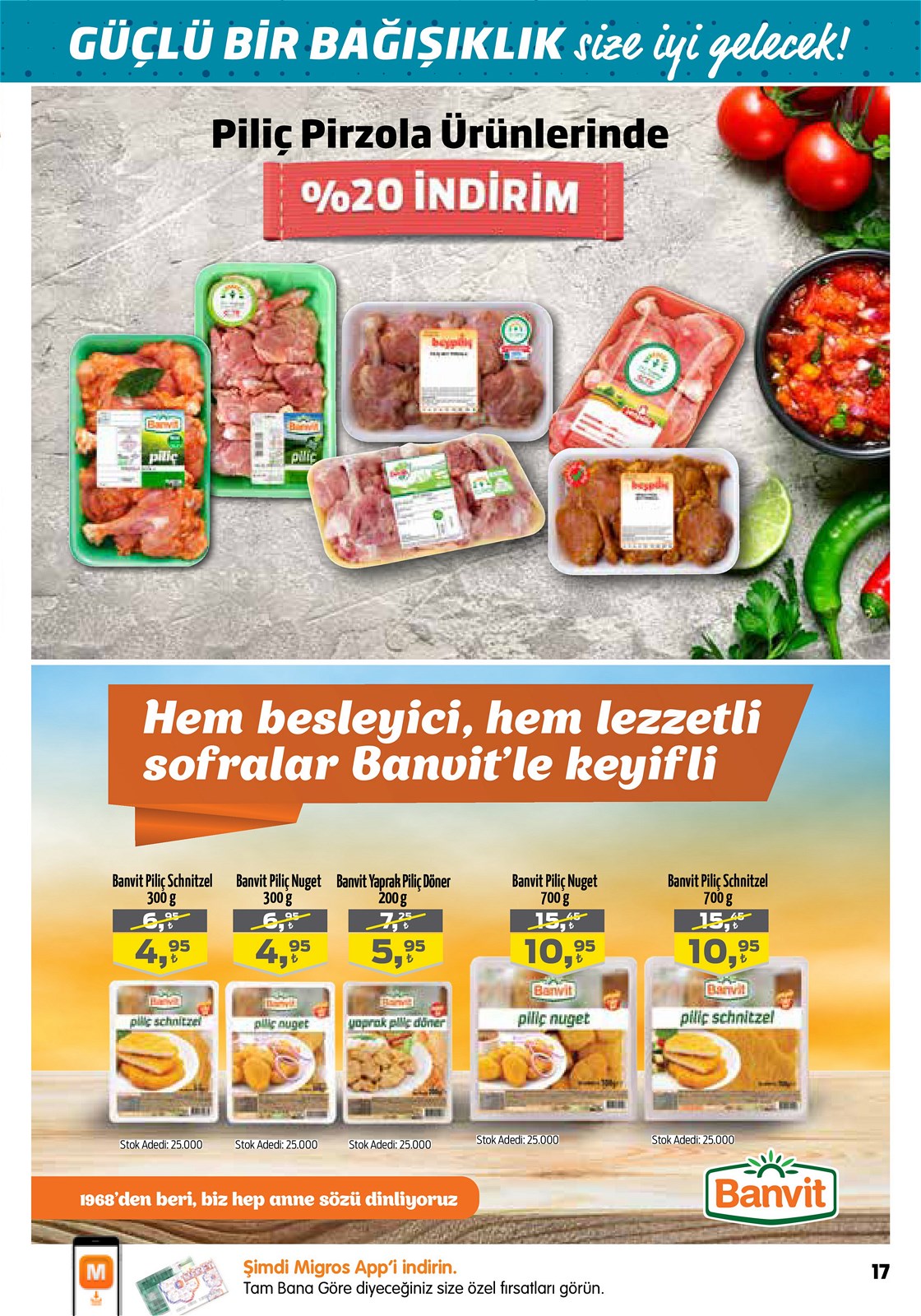 29 Ekim 2020 Migros indirimli ürünleri İndirimde Market