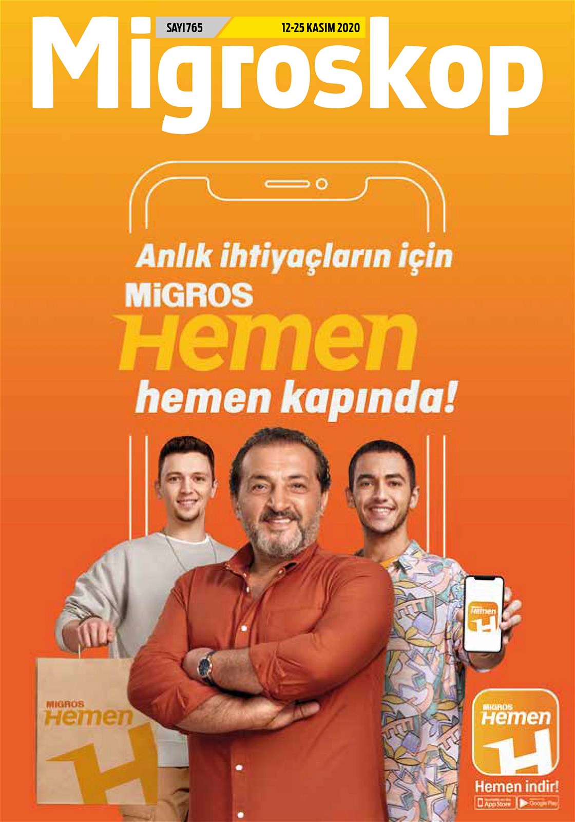 12.11.2020 Migros broşürü 1. sayfa