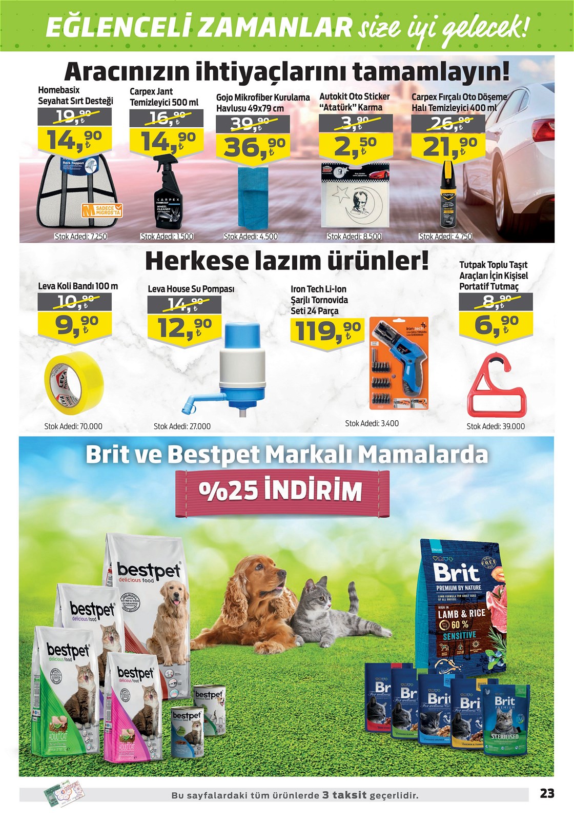 12.11.2020 Migros broşürü 23. sayfa