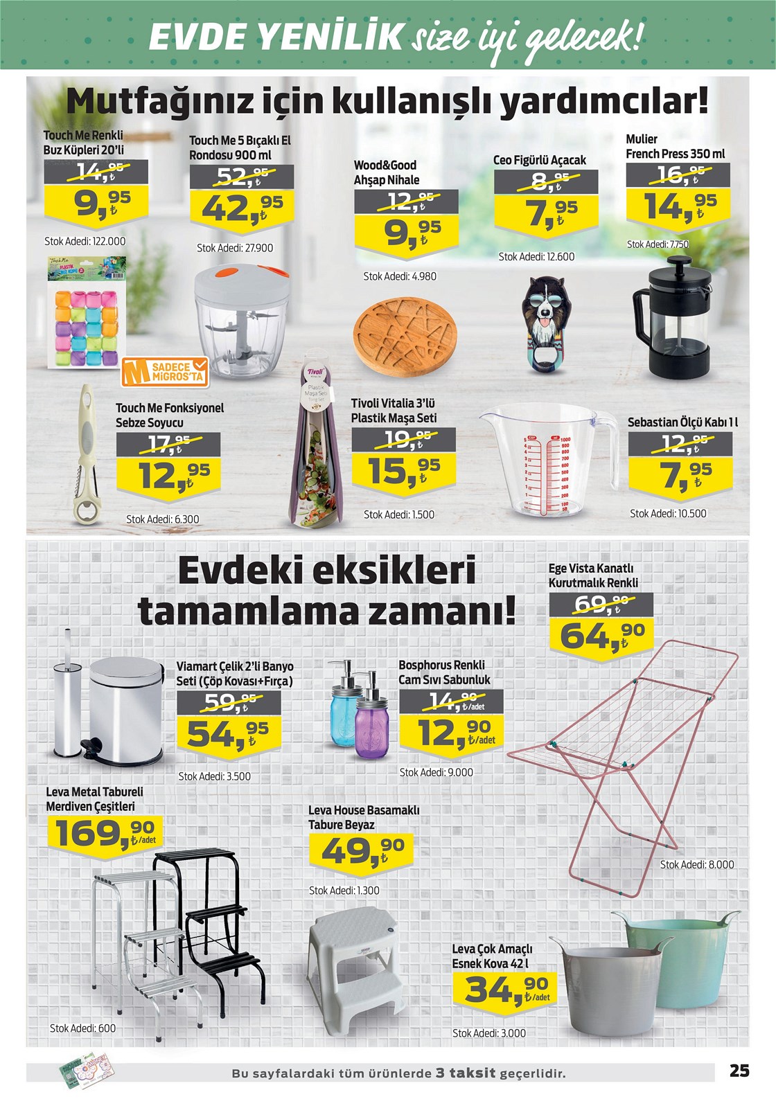 12.11.2020 Migros broşürü 25. sayfa