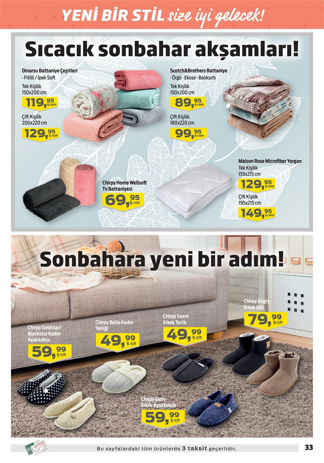 12.11.2020 Migros broşürü 33. sayfa