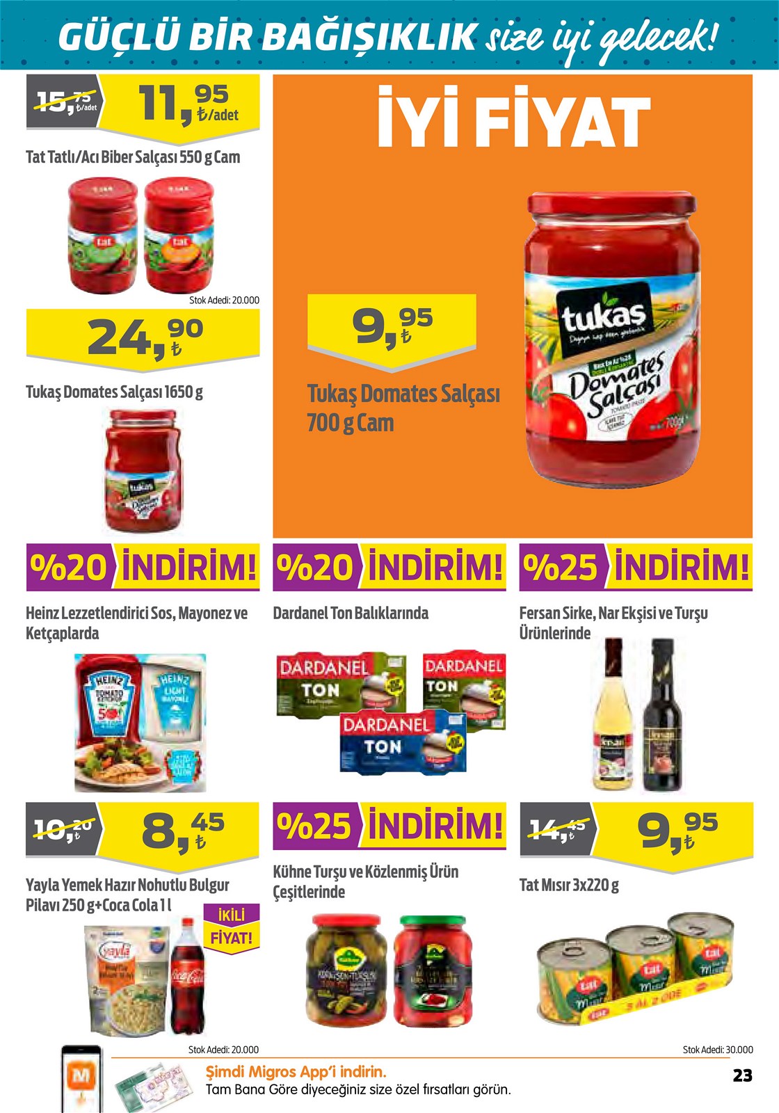 26.11.2020 Migros broşürü 23. sayfa