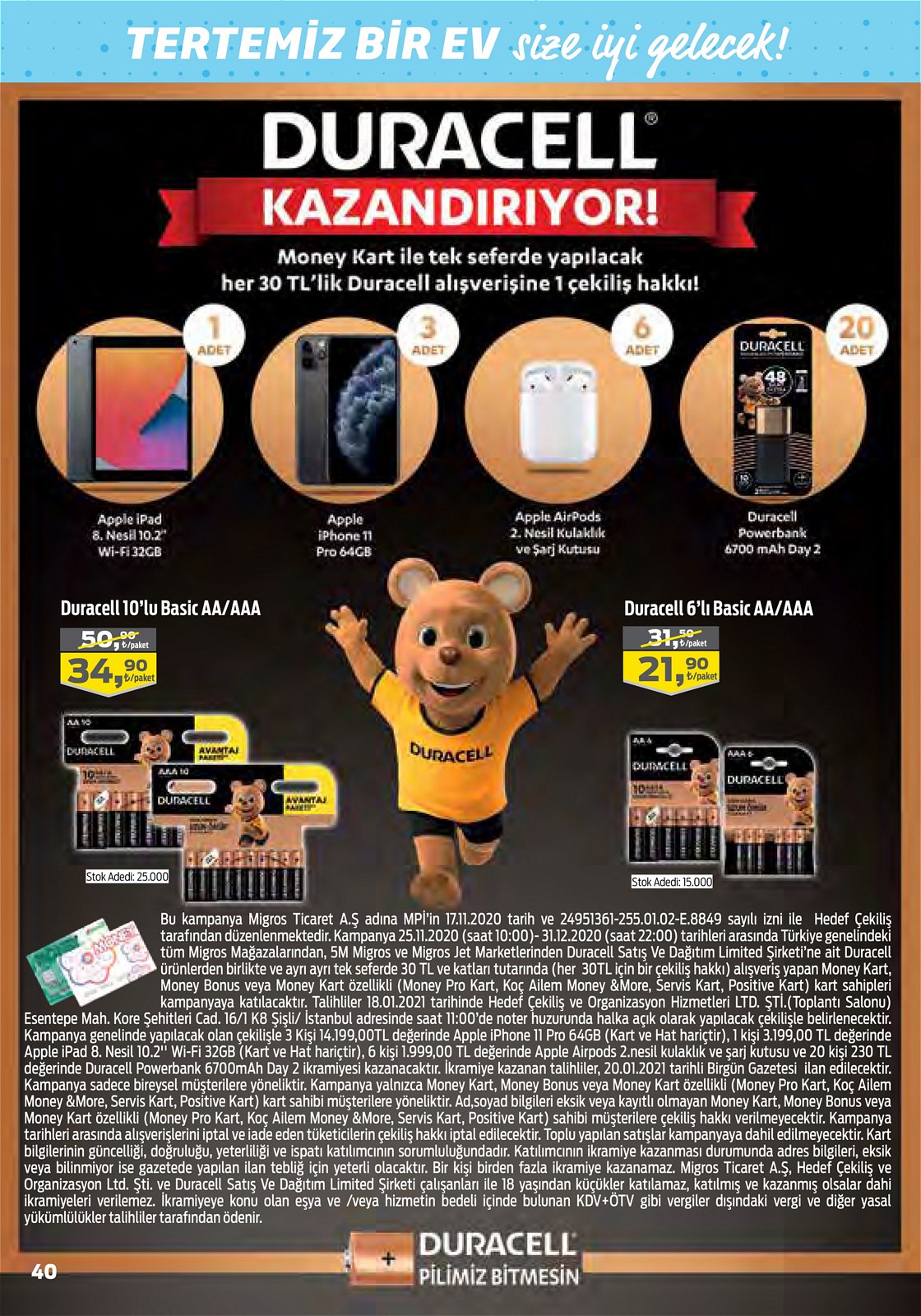 26.11.2020 Migros broşürü 40. sayfa