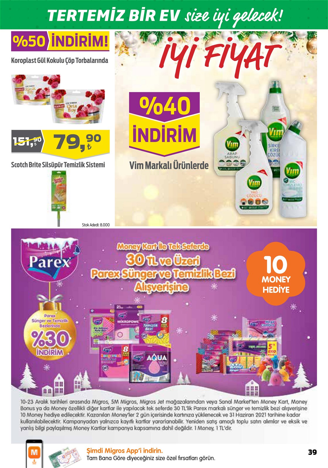 10.12.2020 Migros broşürü 39. sayfa