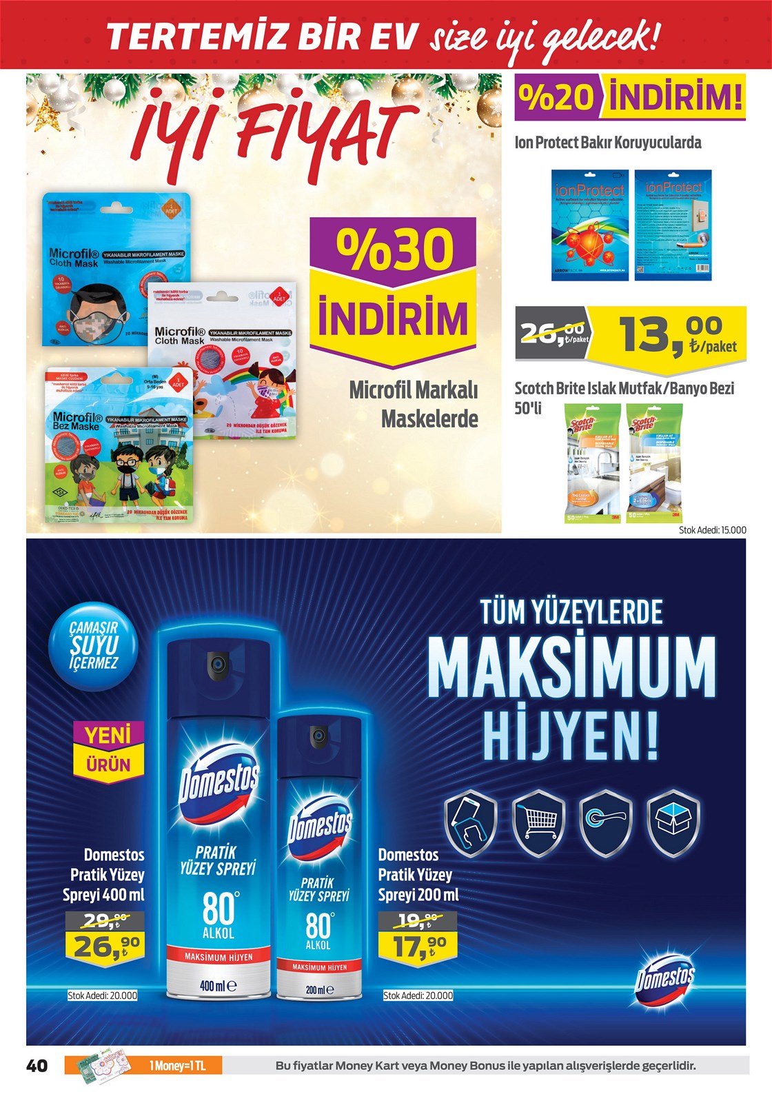 10.12.2020 Migros broşürü 40. sayfa