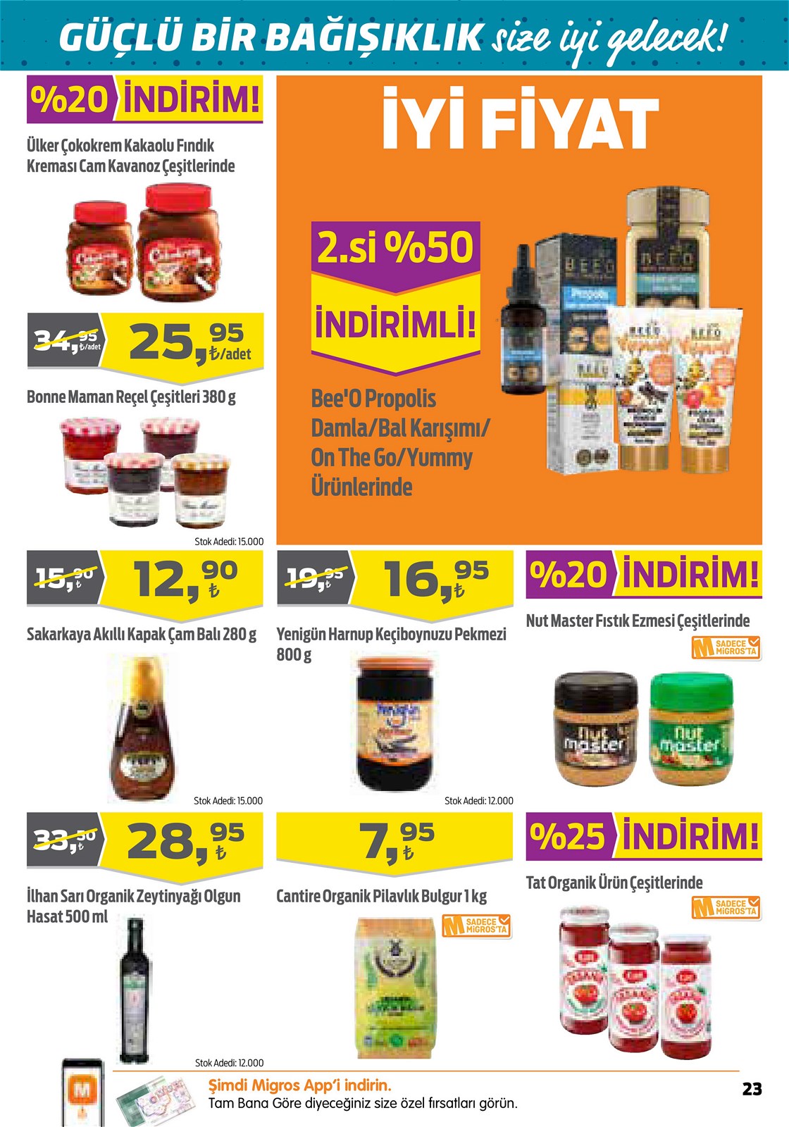 07.01.2021 Migros broşürü 23. sayfa