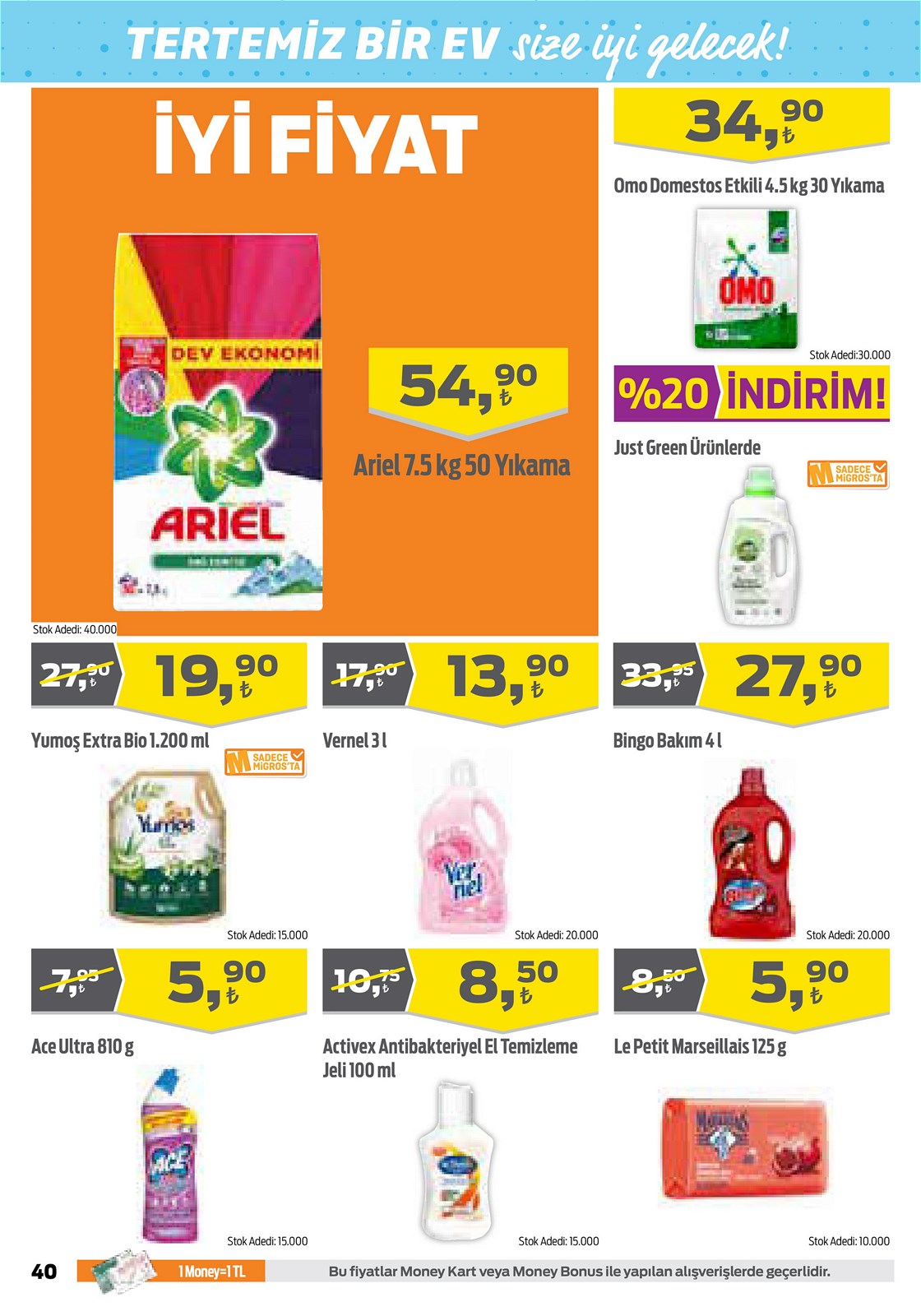 07.01.2021 Migros broşürü 40. sayfa