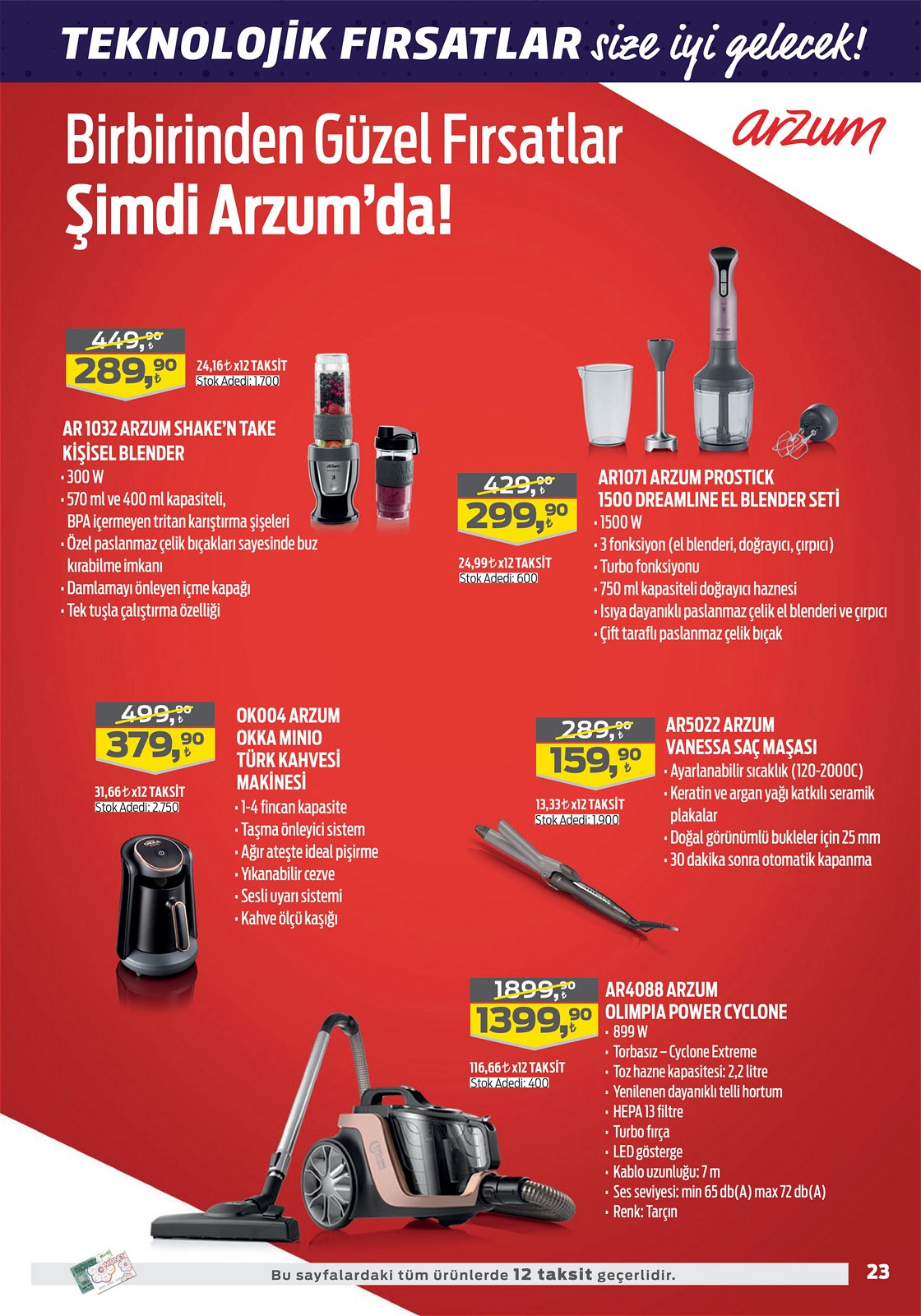 18.03.2021 Migros broşürü 23. sayfa