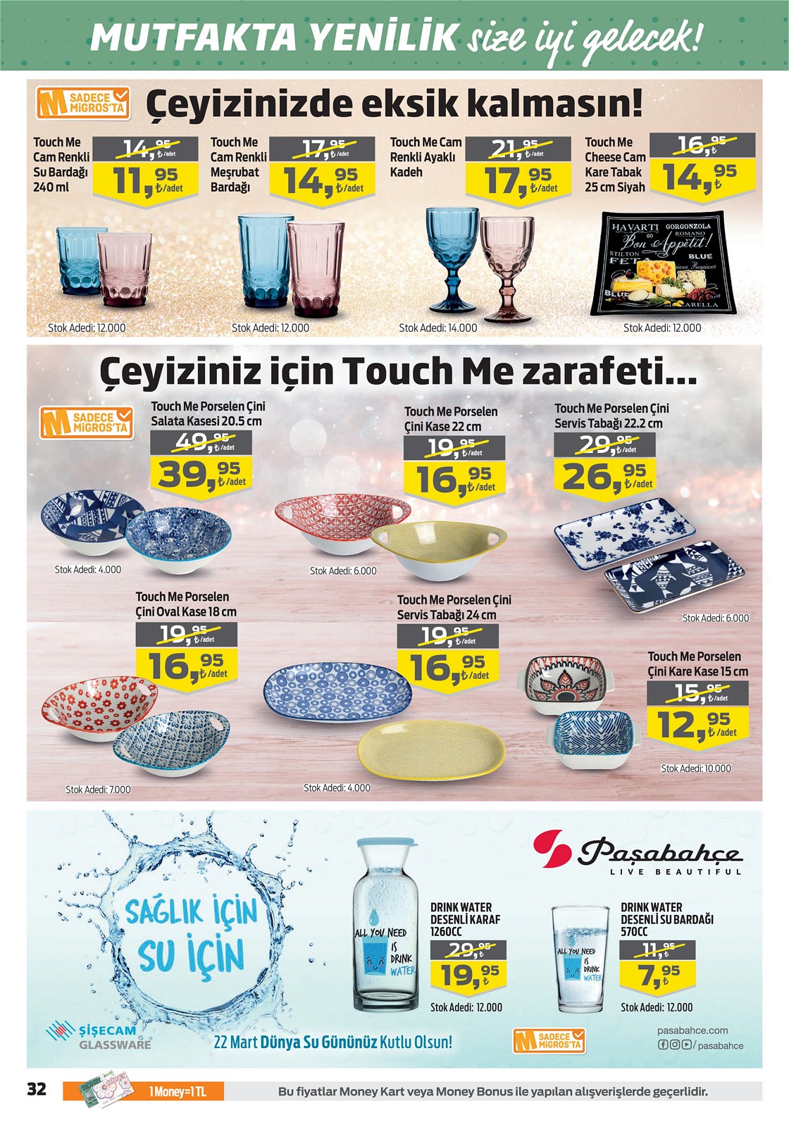 18.03.2021 Migros broşürü 32. sayfa