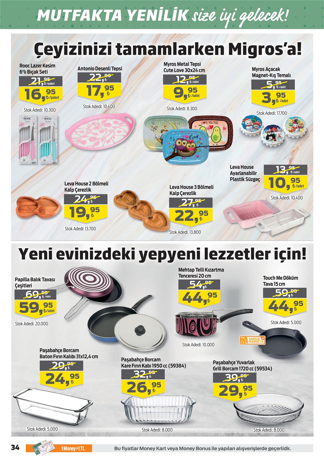 18.03.2021 Migros broşürü 34. sayfa
