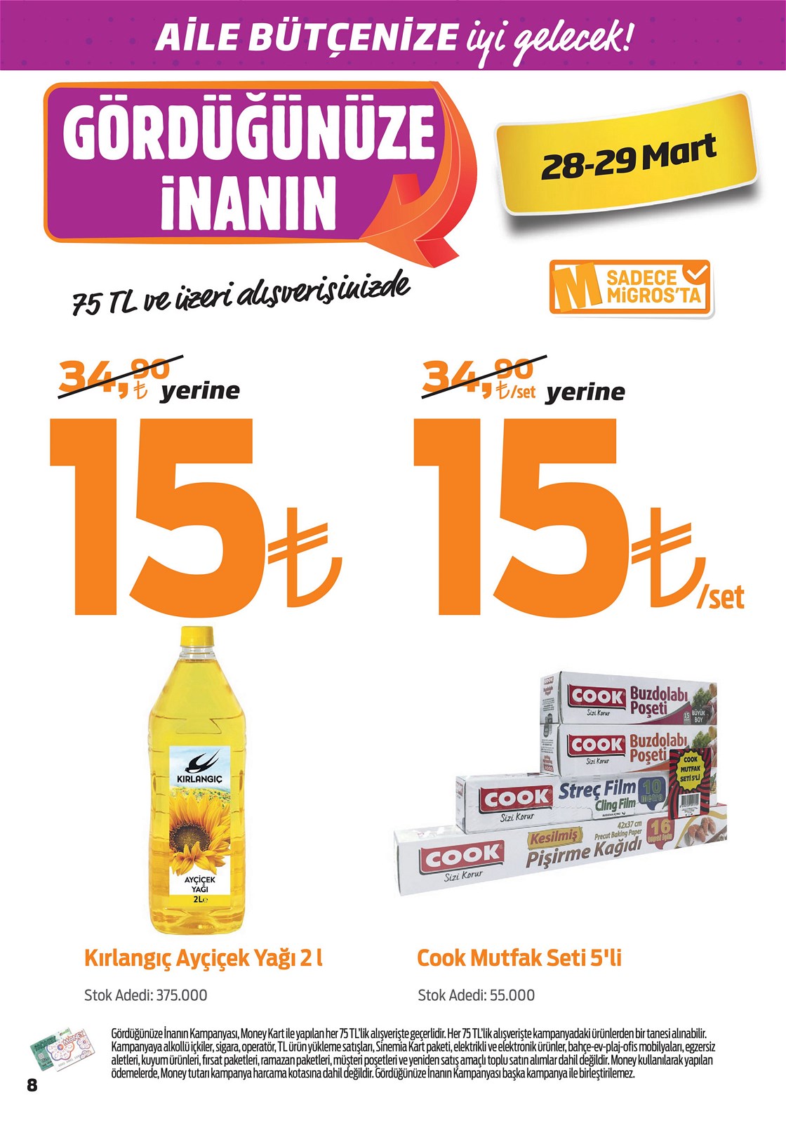18.03.2021 Migros broşürü 8. sayfa