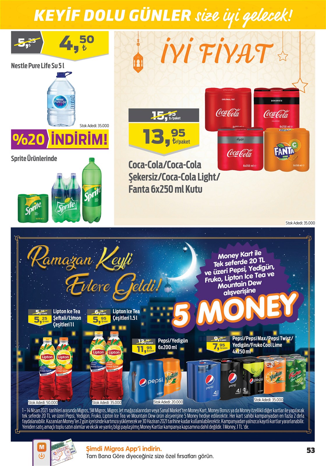 01.04.2021 Migros broşürü 53. sayfa