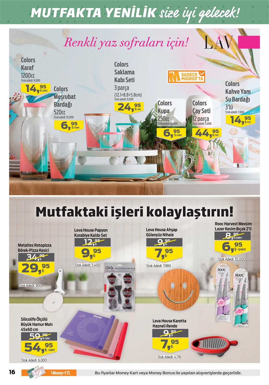 03.06.2021 Migros broşürü 16. sayfa