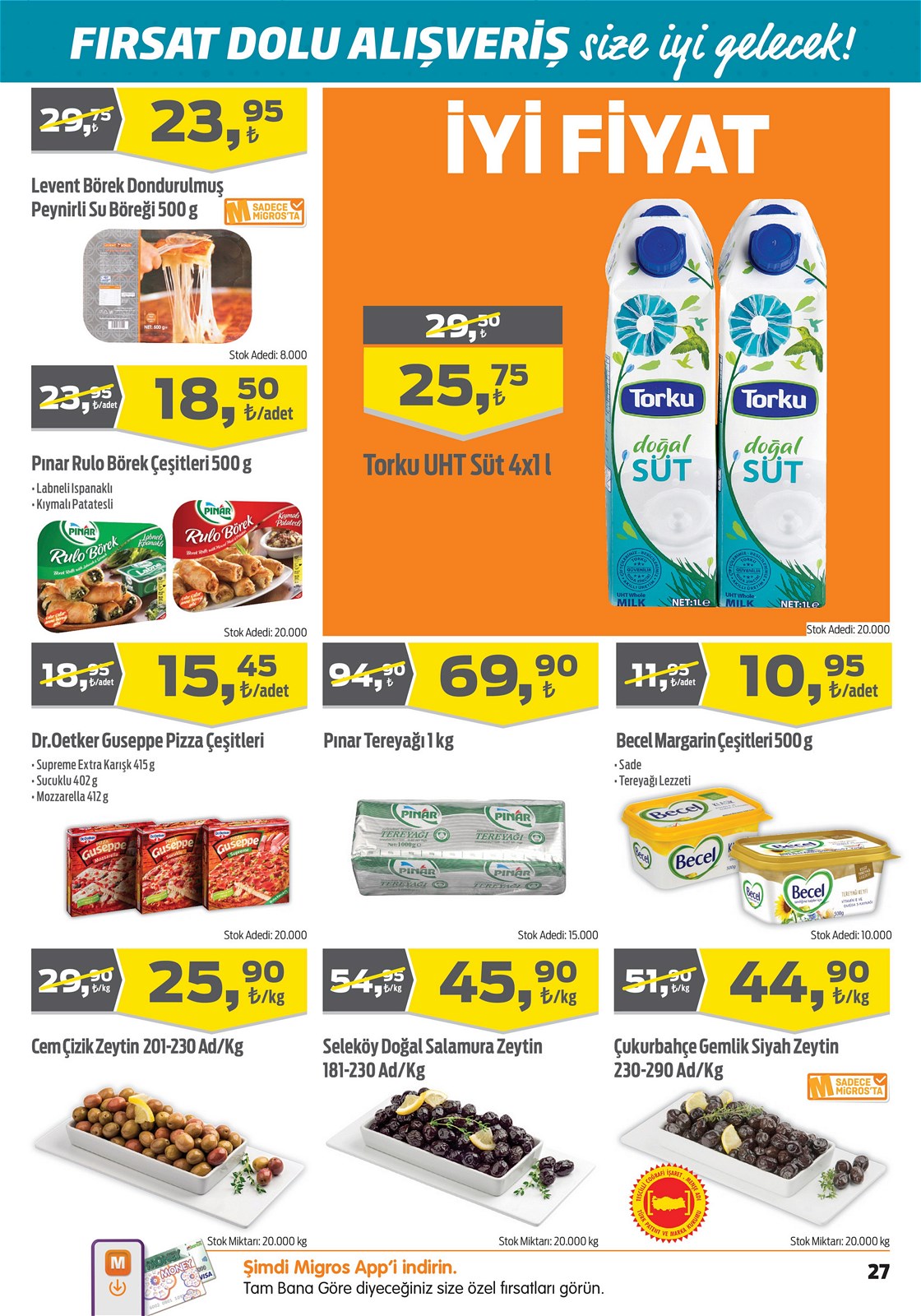 01.07.2021 Migros broşürü 27. sayfa