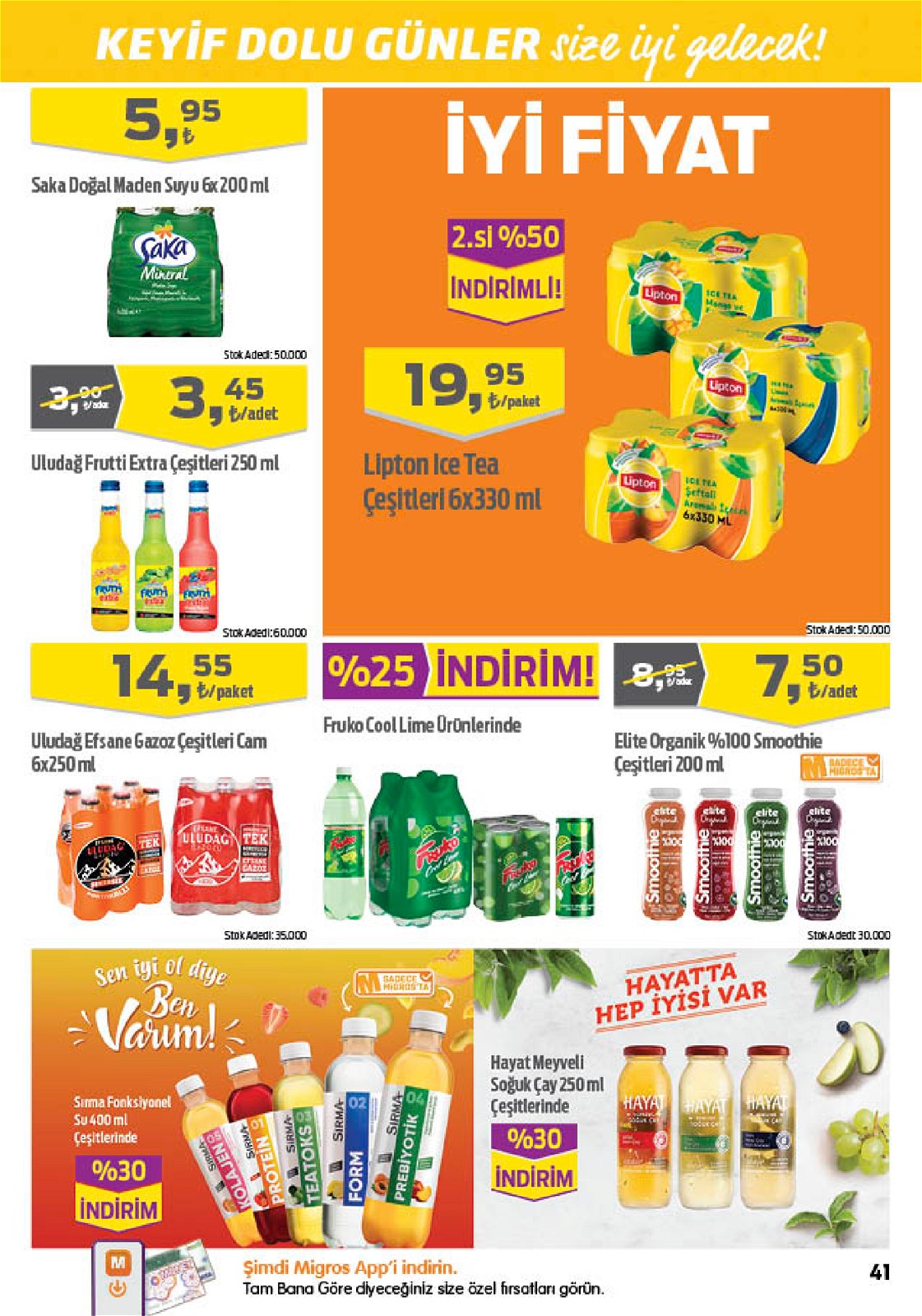 12.08.2021 Migros broşürü 41. sayfa