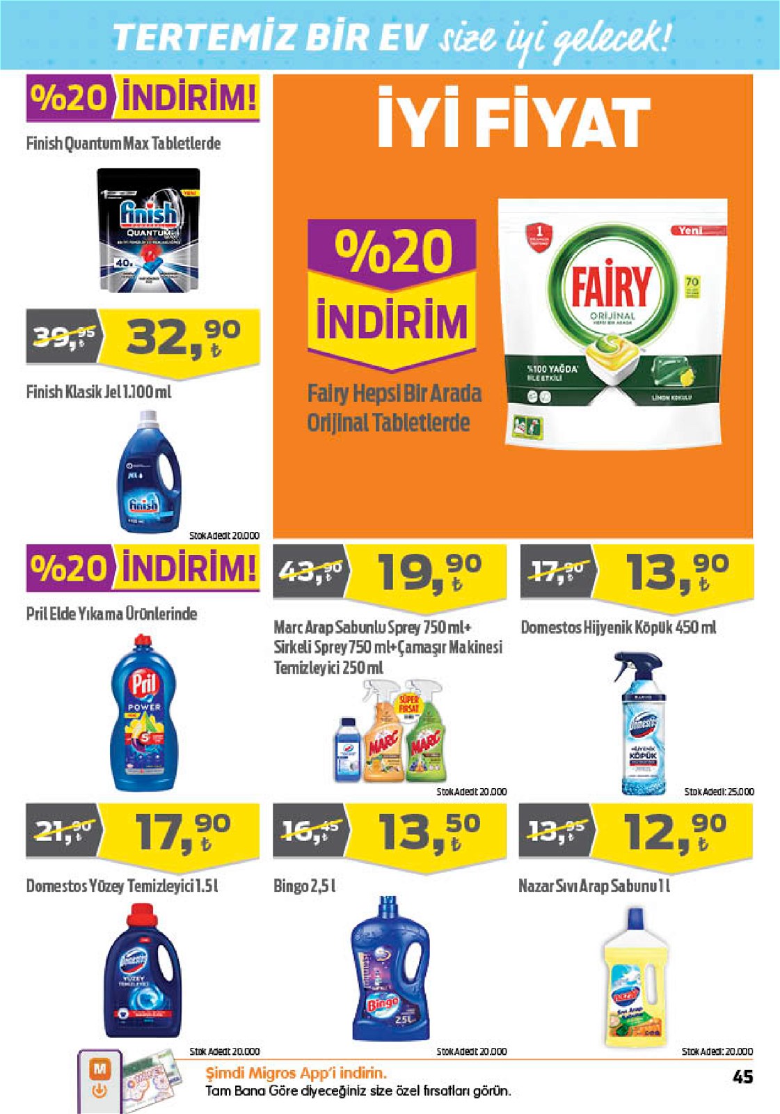 12.08.2021 Migros broşürü 45. sayfa