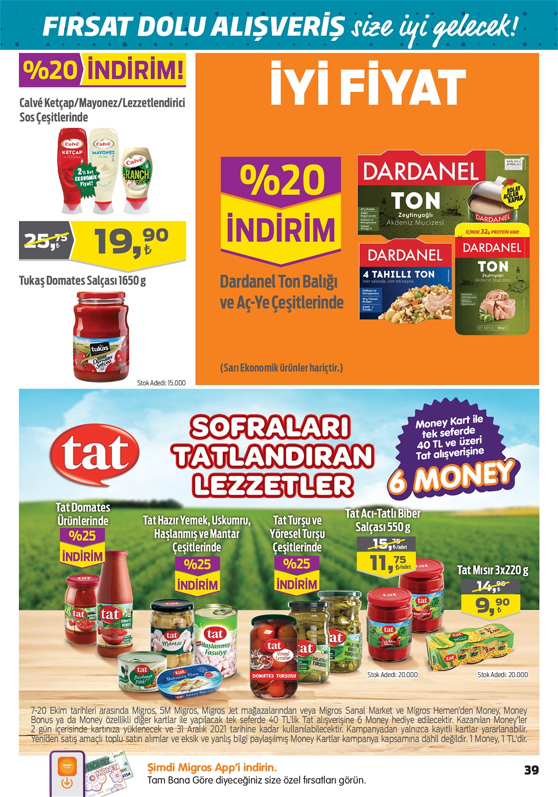 07.10.2021 Migros broşürü 39. sayfa