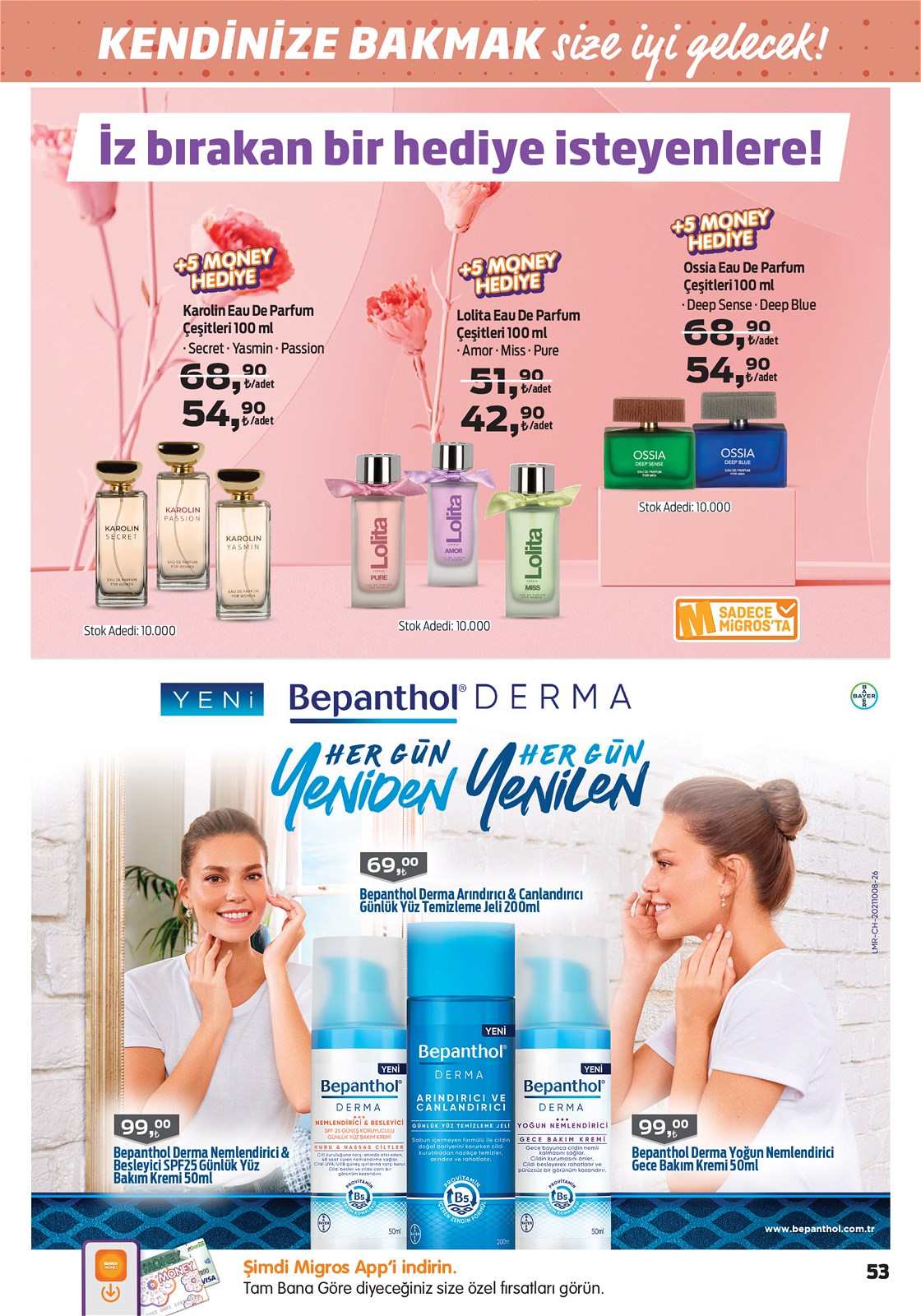 21.10.2021 Migros broşürü 53. sayfa