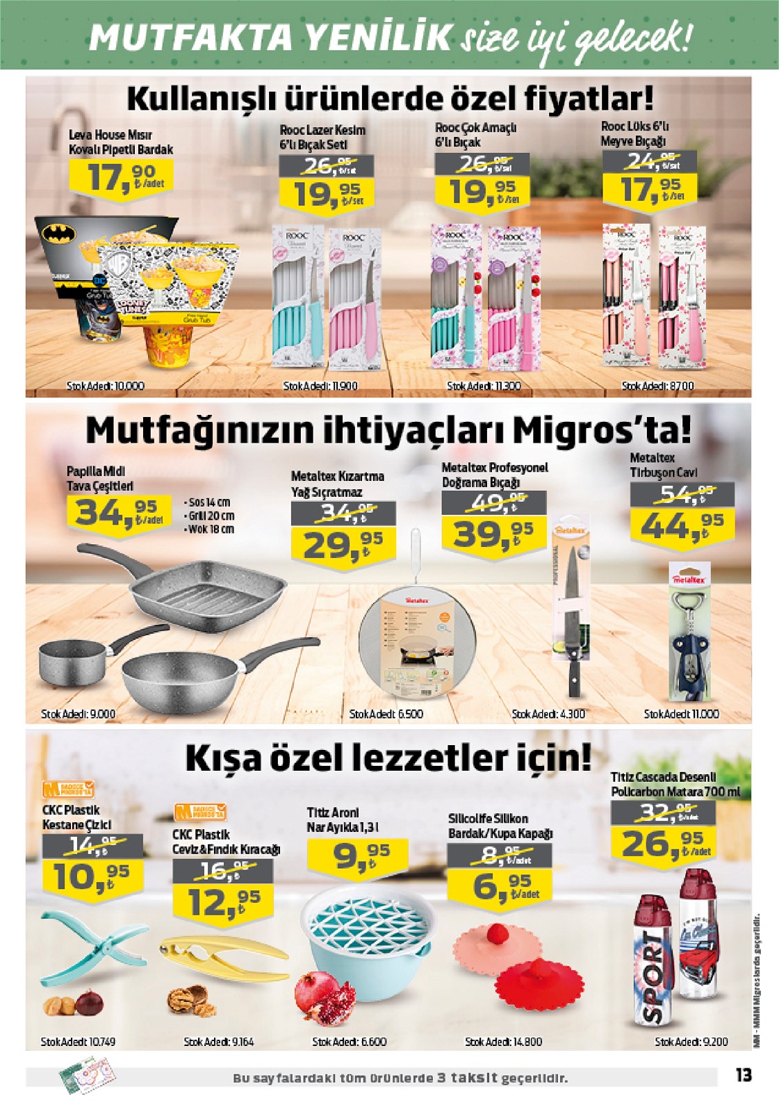 18.11.2021 Migros broşürü 13. sayfa