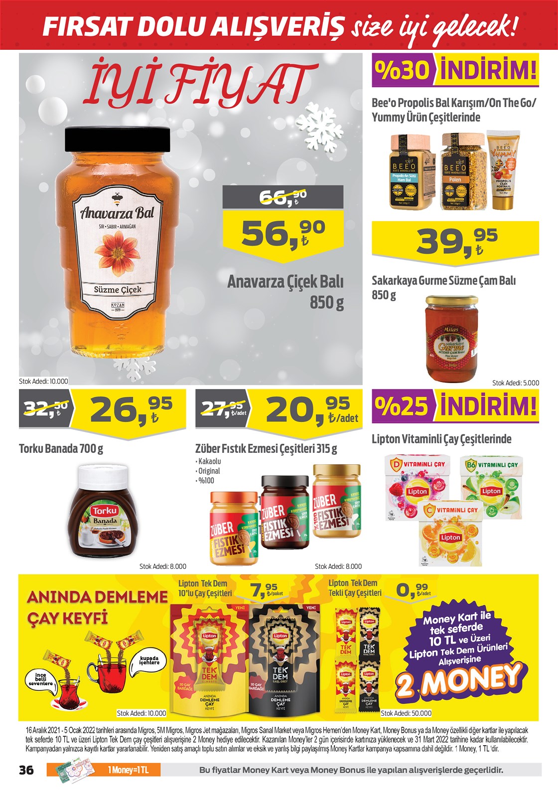 16.12.2021 Migros broşürü 36. sayfa