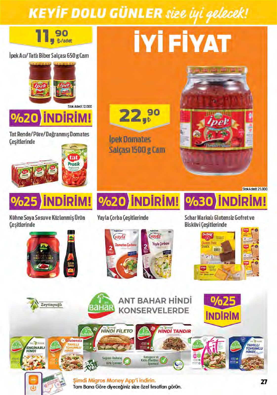 06.01.2022 Migros broşürü 27. sayfa