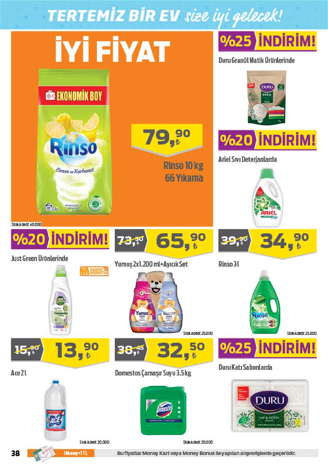 17.02.2022 Migros broşürü 38. sayfa