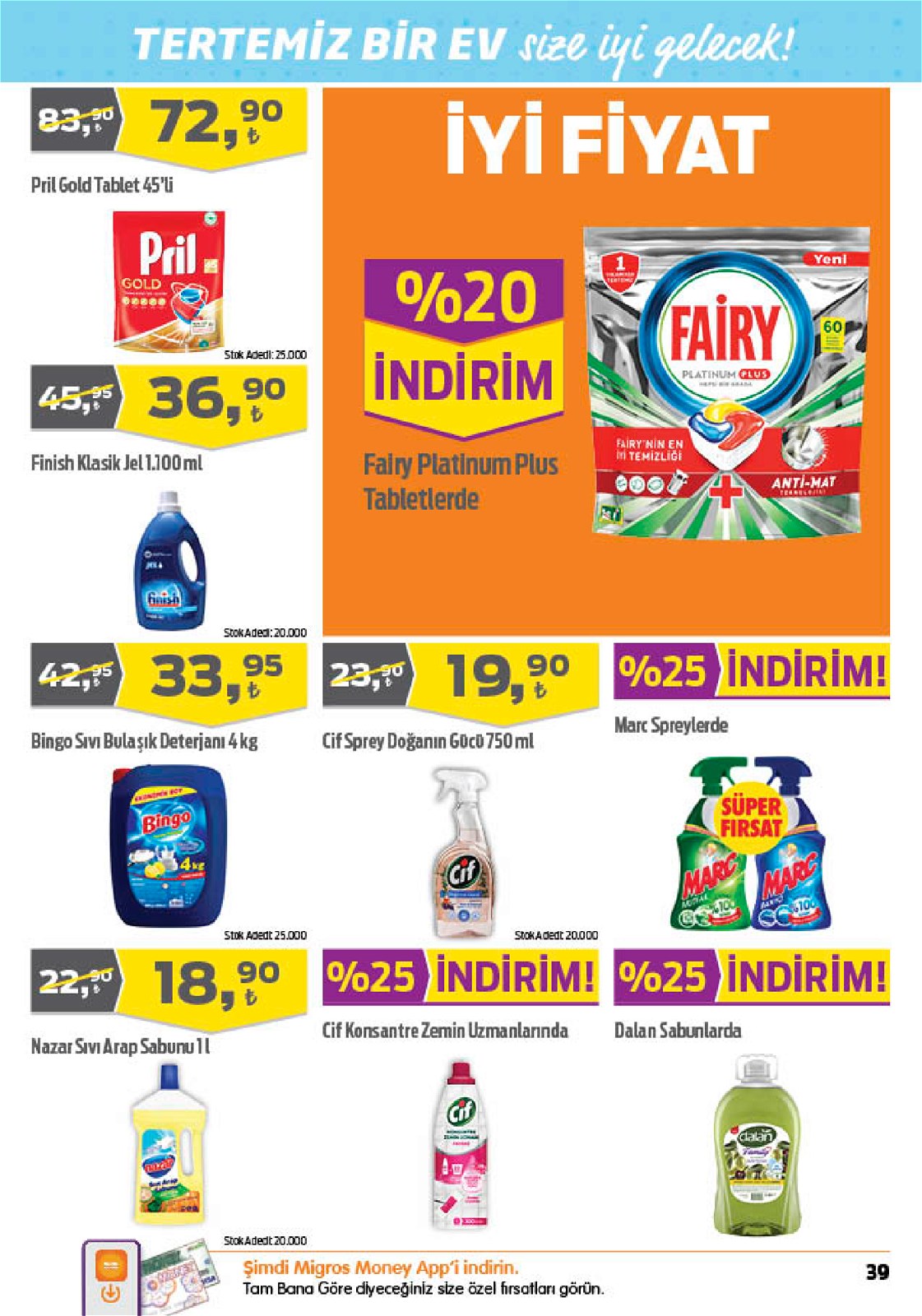 17.02.2022 Migros broşürü 39. sayfa