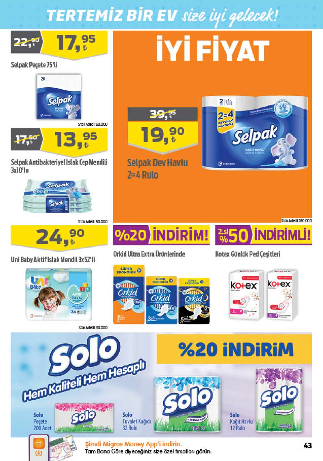 17.02.2022 Migros broşürü 43. sayfa