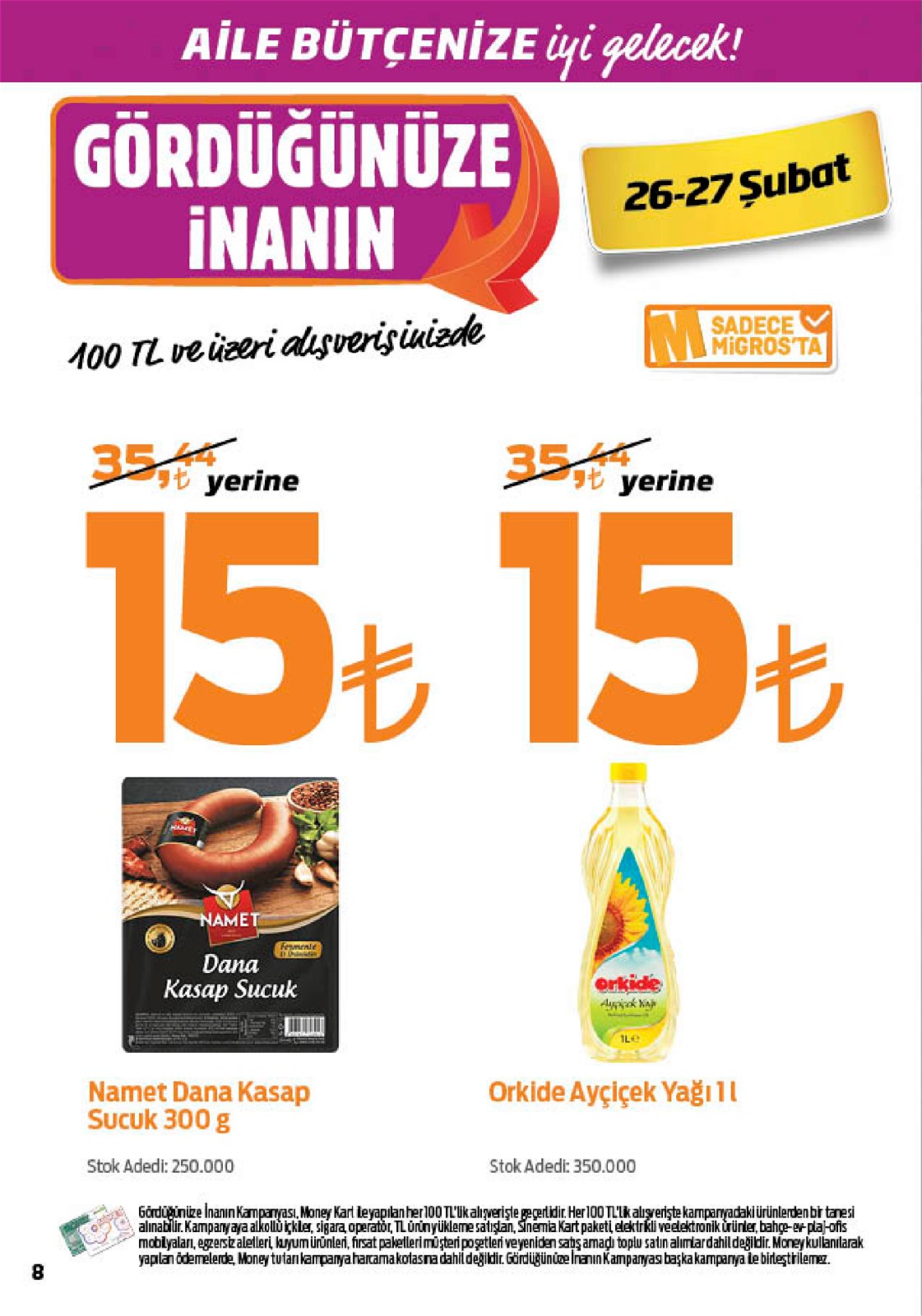 17.02.2022 Migros broşürü 8. sayfa