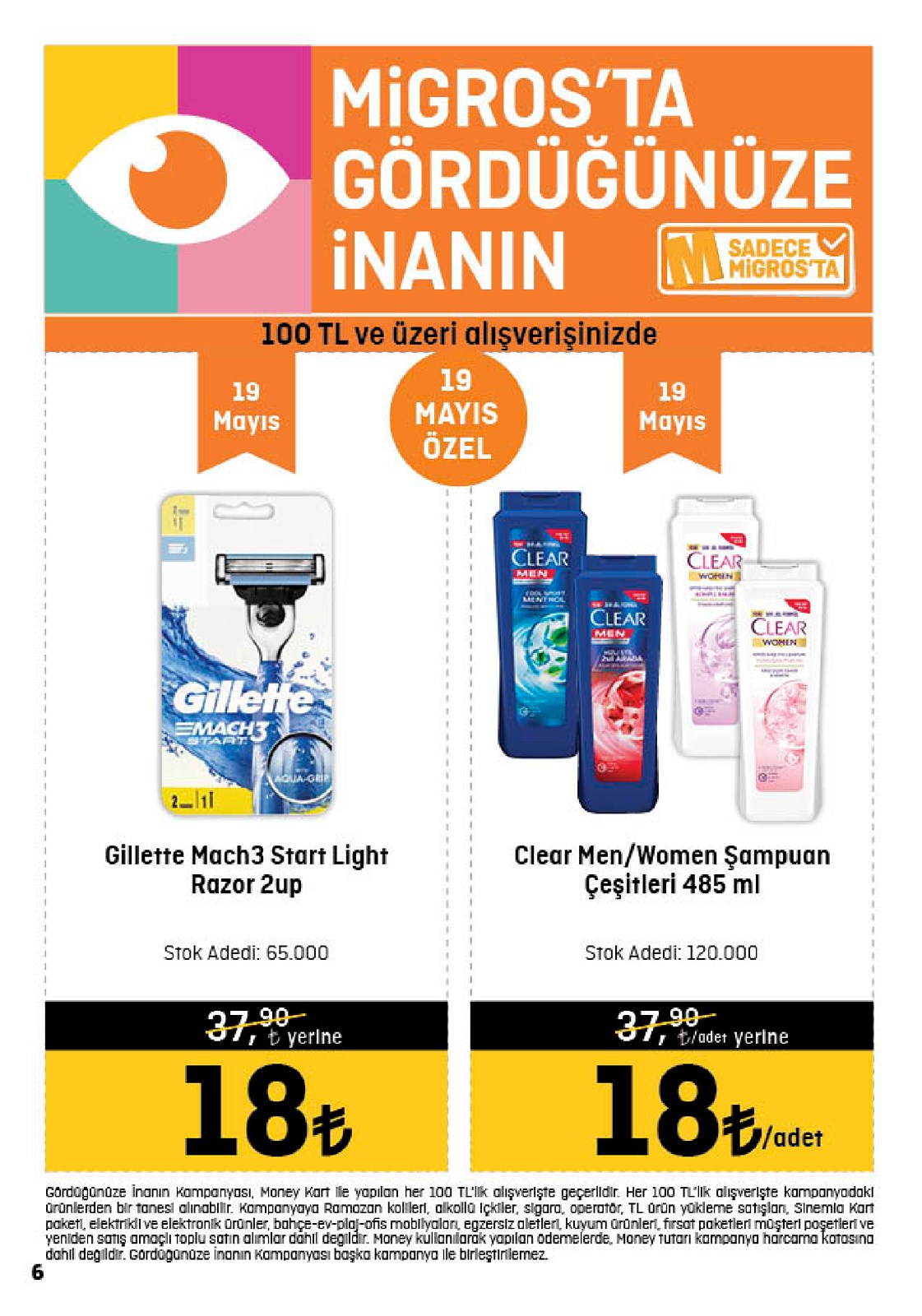 12.05.2022 Migros broşürü 6. sayfa