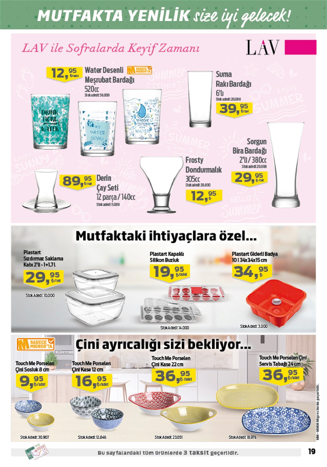 12.05.2022 Migros broşürü 19. sayfa