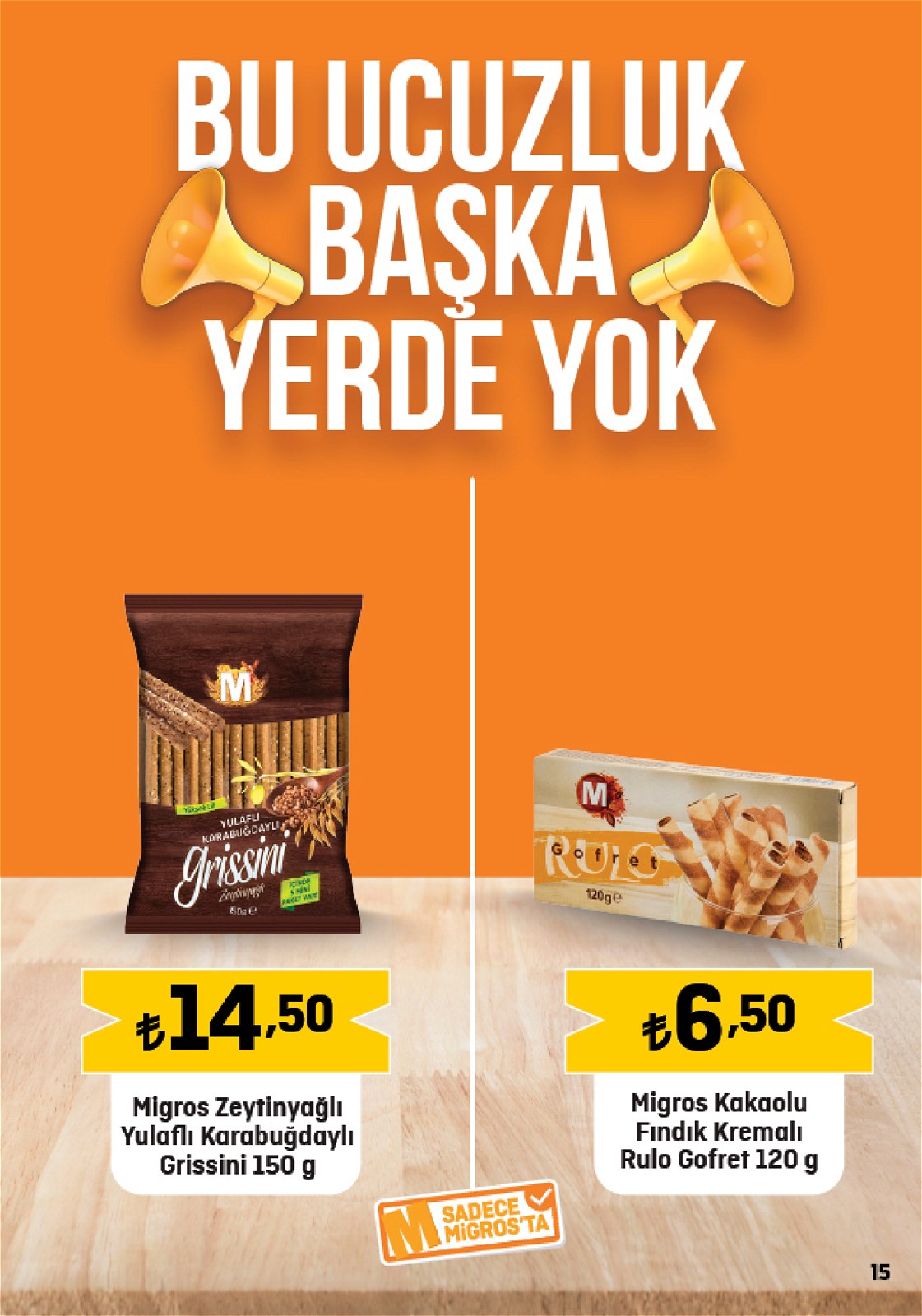 15.09.2022 Migros broşürü 15. sayfa