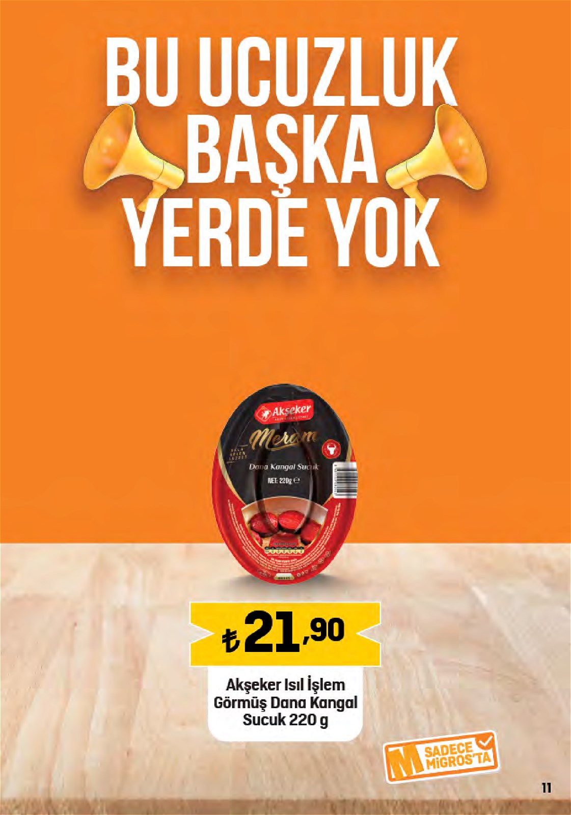 15.09.2022 Migros broşürü 11. sayfa