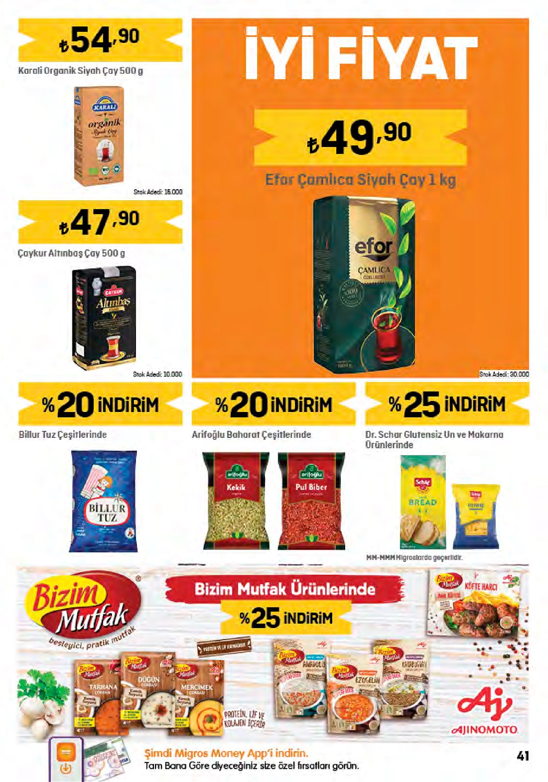 15.09.2022 Migros broşürü 41. sayfa