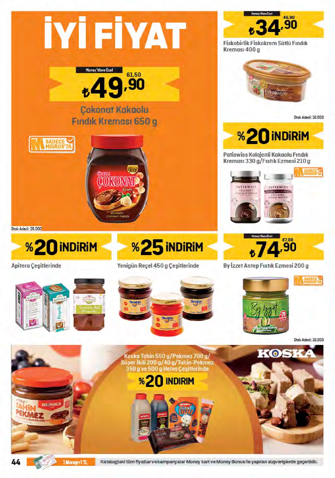 15.09.2022 Migros broşürü 44. sayfa