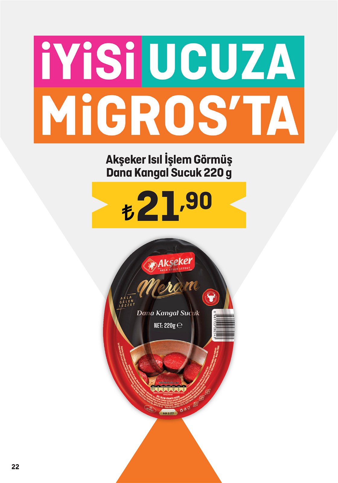 29.09.2022 Migros broşürü 22. sayfa