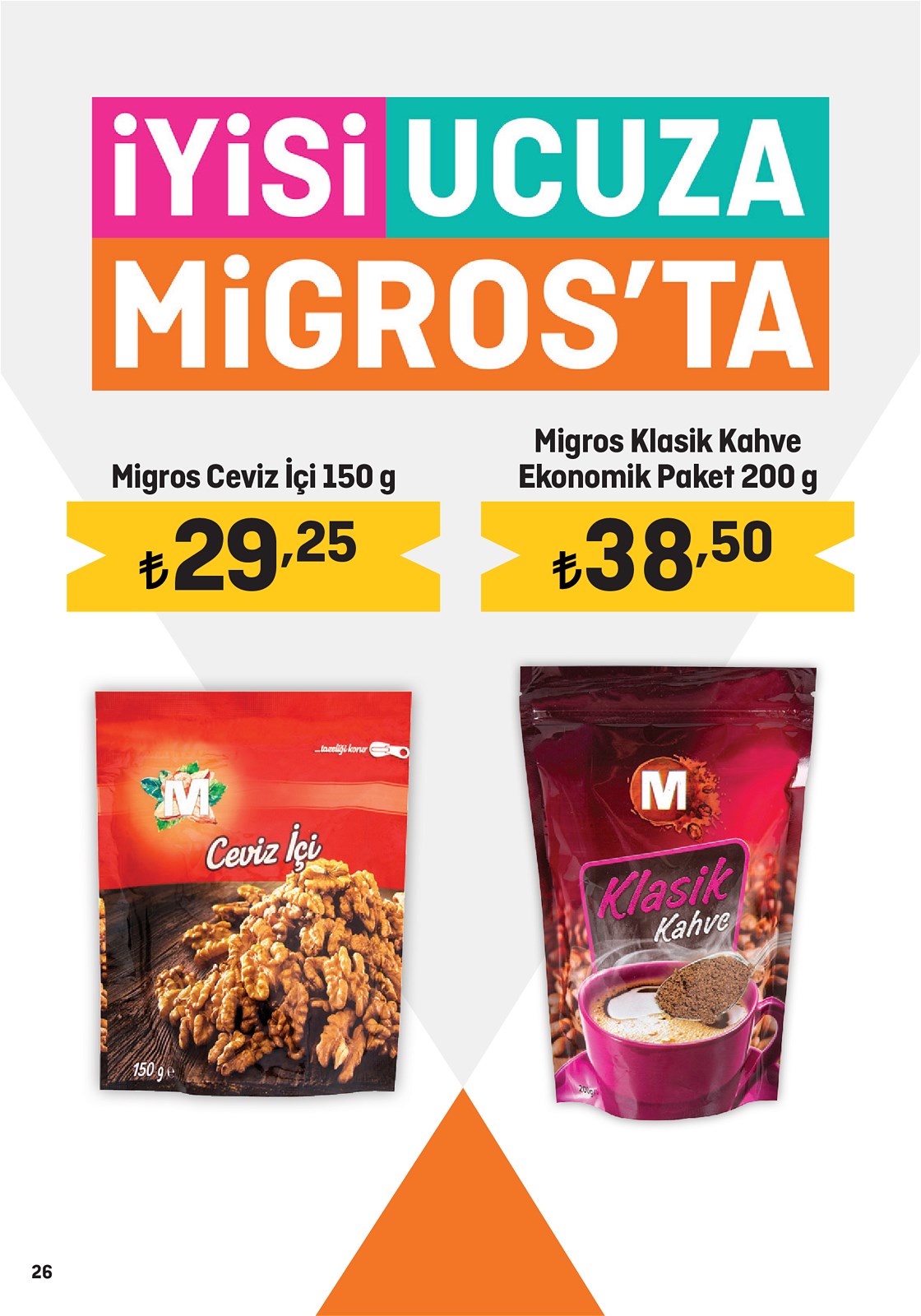 29.09.2022 Migros broşürü 26. sayfa