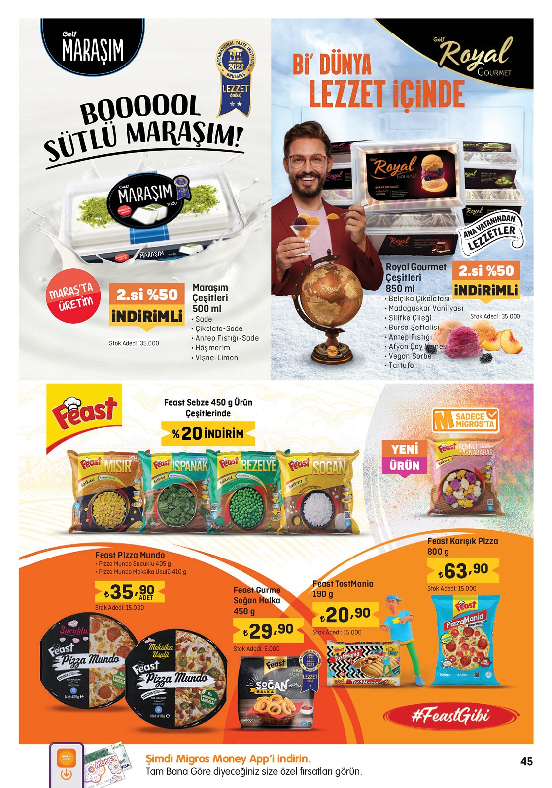 29.09.2022 Migros broşürü 45. sayfa