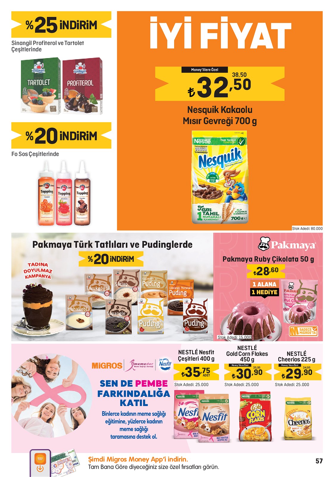 29.09.2022 Migros broşürü 57. sayfa